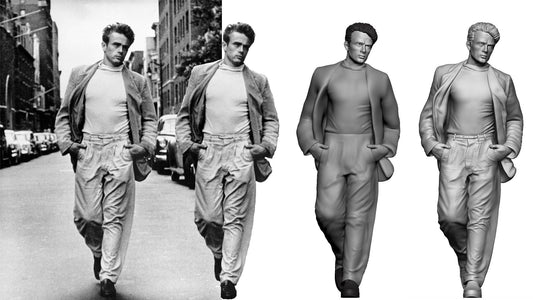 James Dean 3D-Star Statues