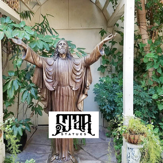 Religious Life Size Bronze Statue