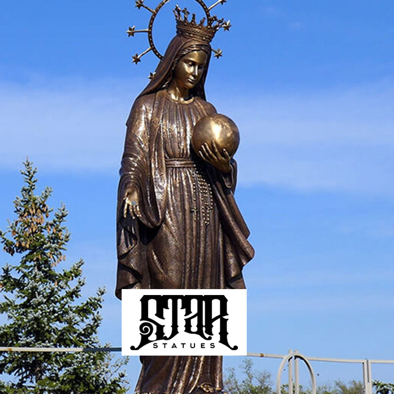 Religious Life Size Bronze Statue