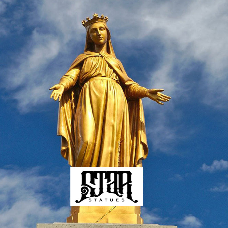 Religious Life Size Bronze Statue