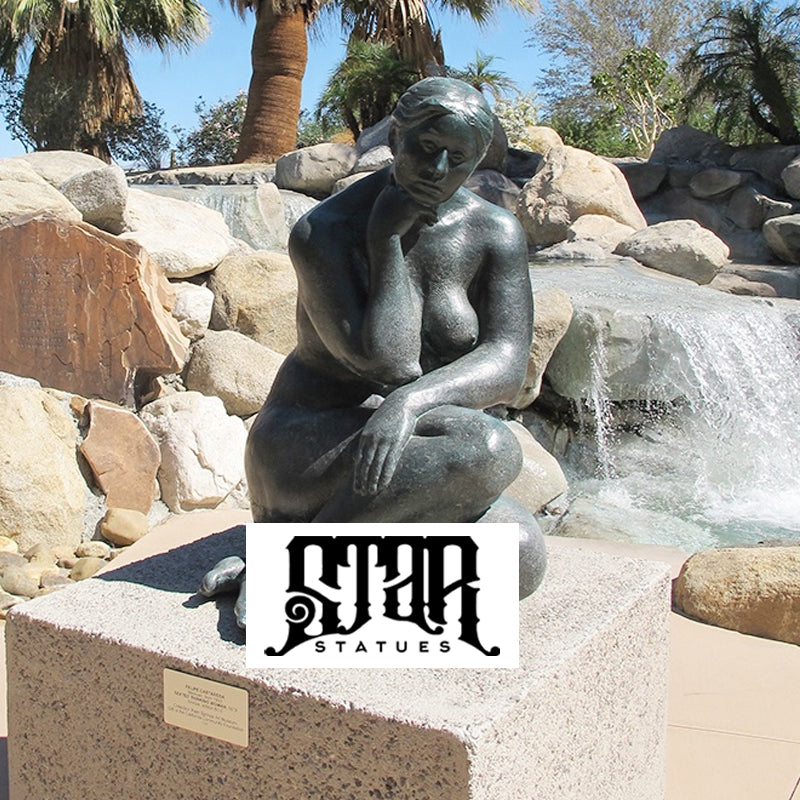 Abstract Life Size Bronze Statue