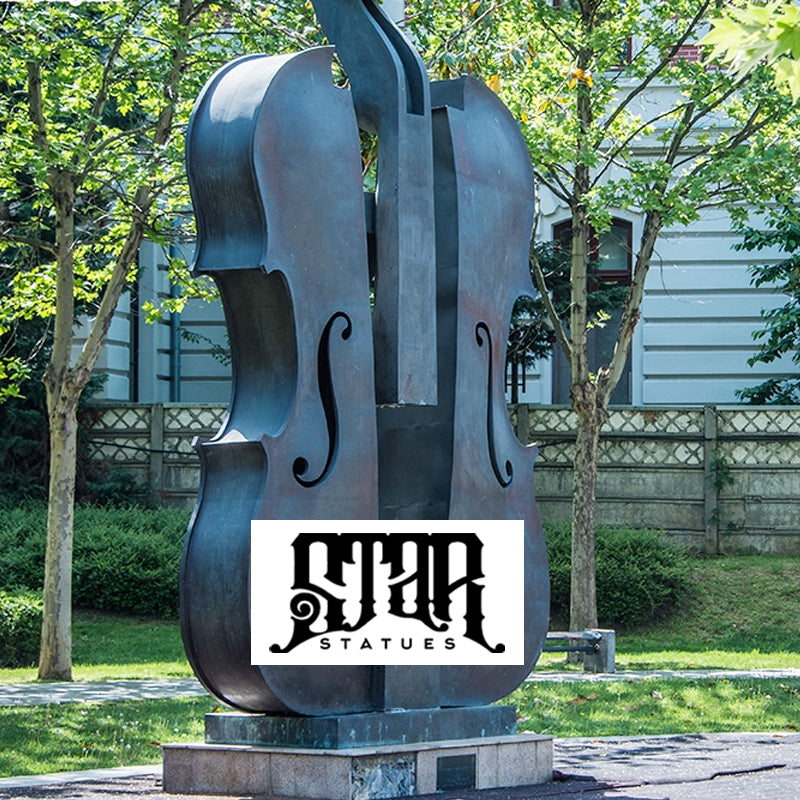 Abstract Life Size Bronze Statue