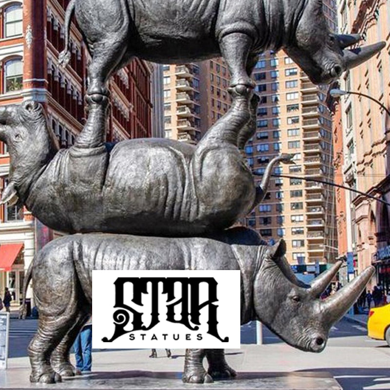 Animal Life Size Bronze Statue