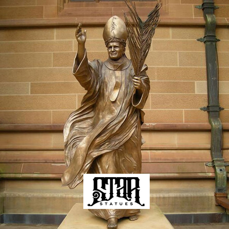 Religious Life Size Bronze Statue