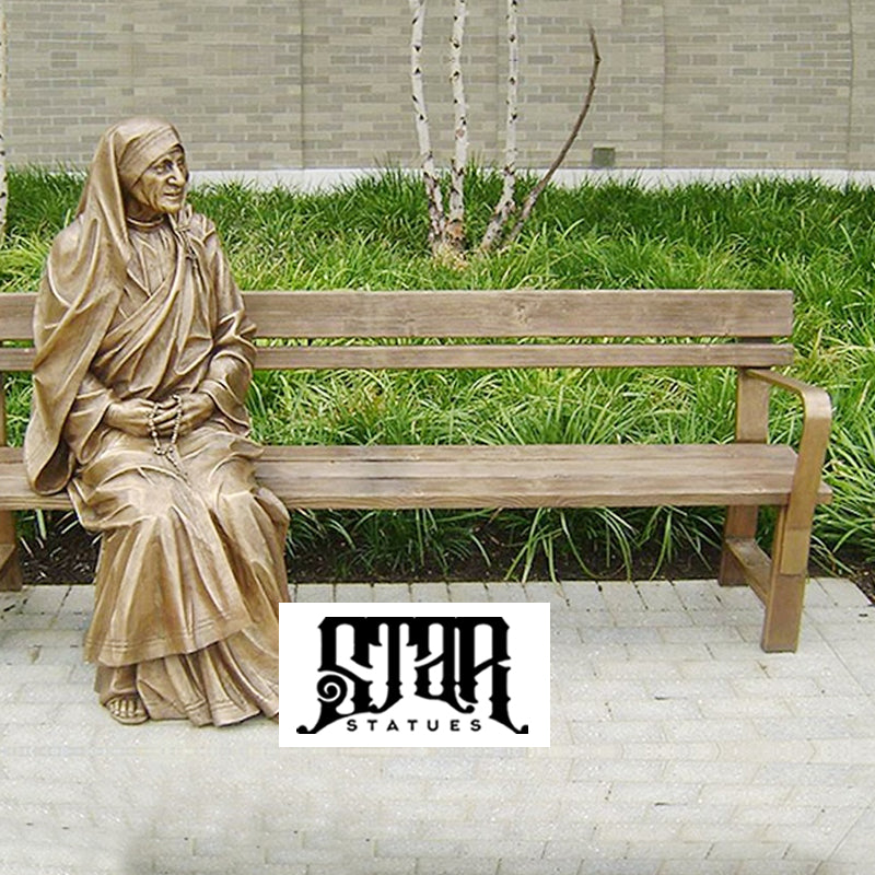 Religious Life Size Bronze Statue