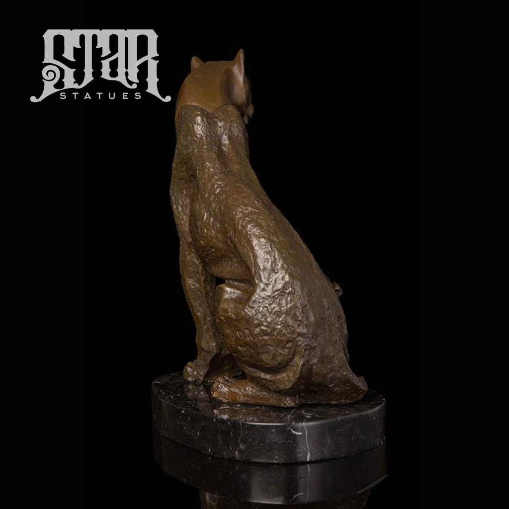 Abstract Cheetah | Animal and Wildlife Sculpture | Bronze Statue - Star Statues