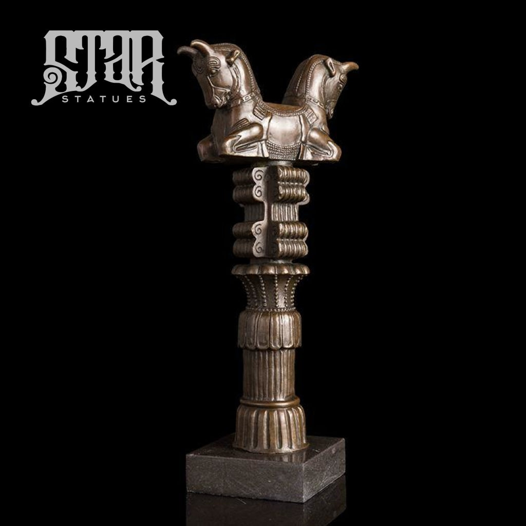 Abstract Horse Heads | Animal and Wildlife Sculpture | Bronze Statue - Star Statues