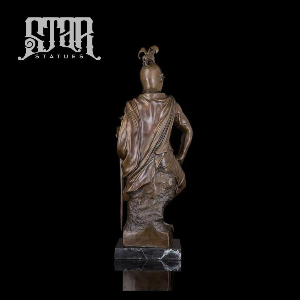 Ancient Warrior | Western Art Sculpture Bronze Statue