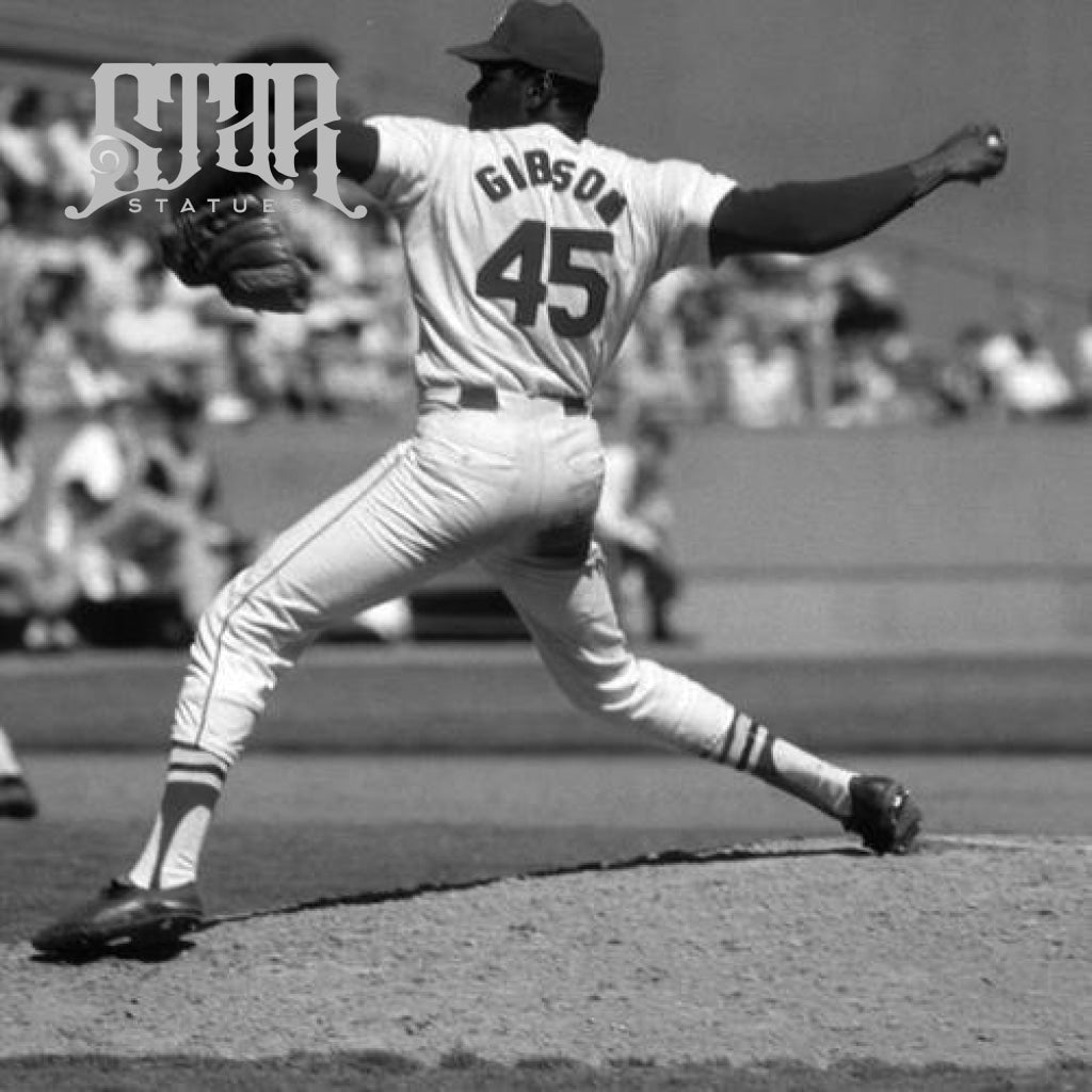 Bob Gibson Bronze Statue - Star Statues