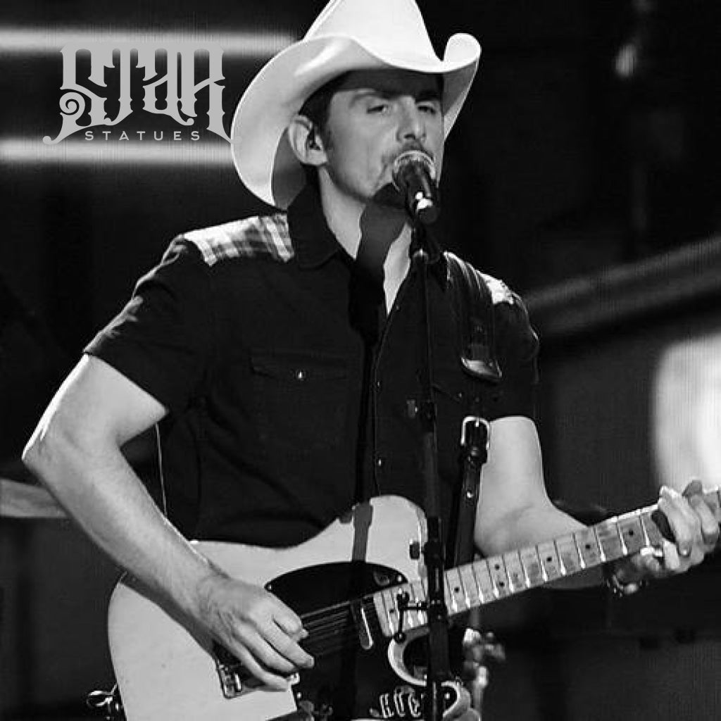 Brad Paisley Bronze Statue - Star Statues
