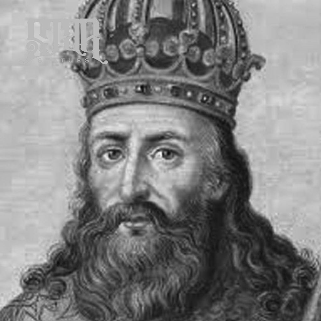 Charlemagne Bronze Statue - Star Statues