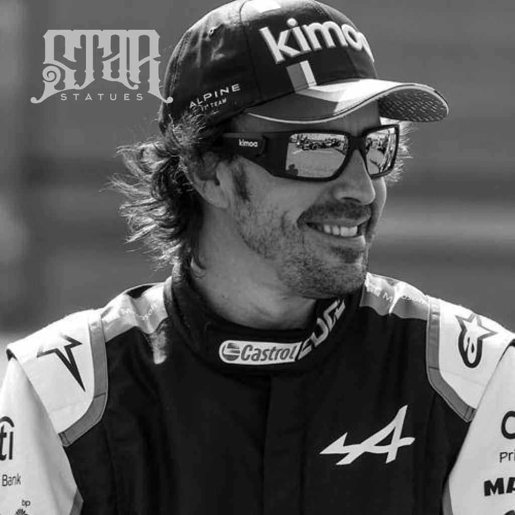 Fernando Alonso Bronze Statue - Star Statues