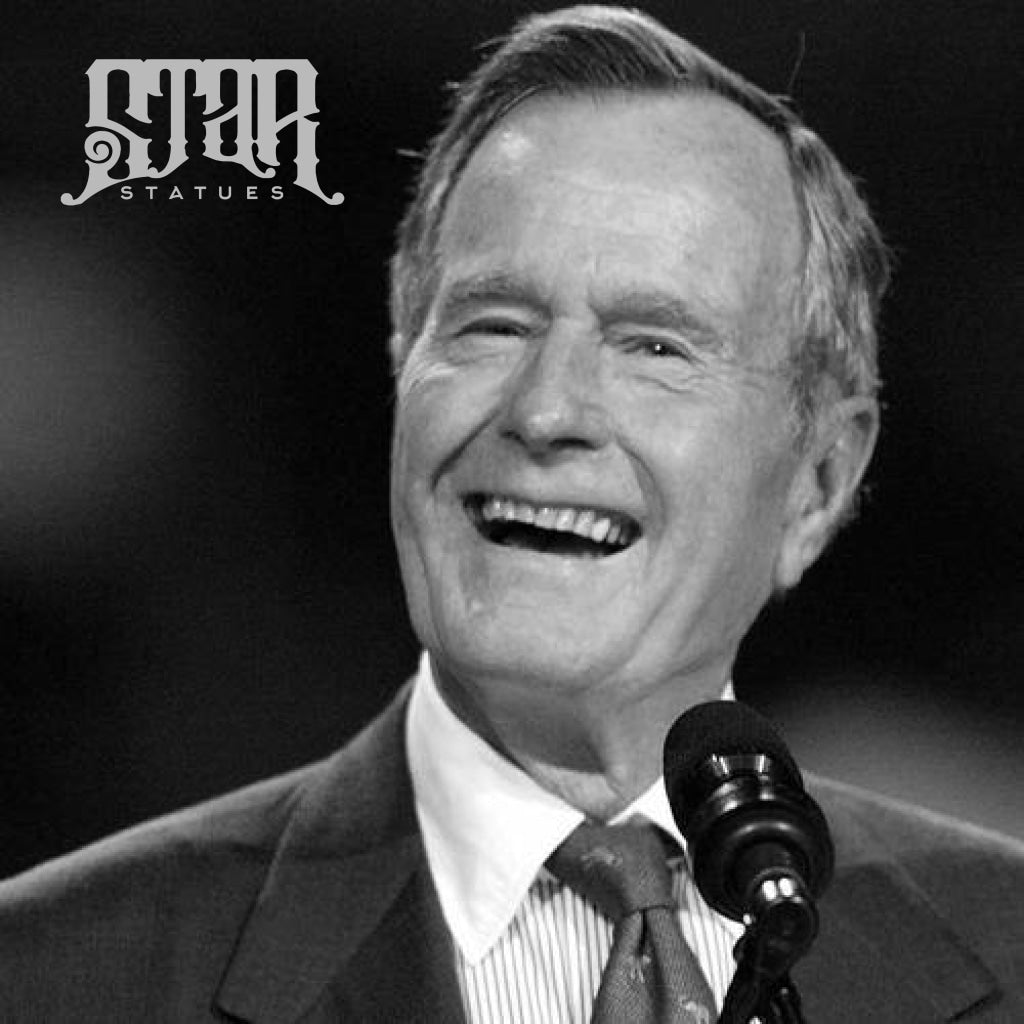 George H W Bush Bronze Statue - Star Statues