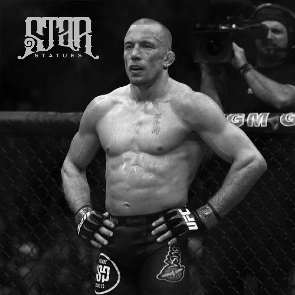 Georges St-Pierre Bronze Statue - Star Statues