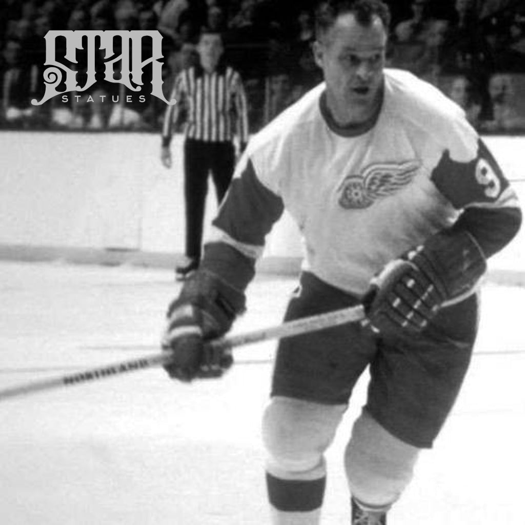 Gordie Howe Bronze Statue - Star Statues