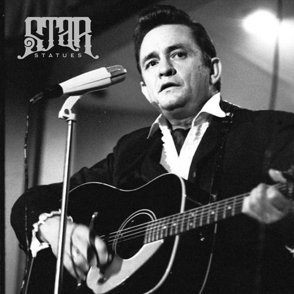 Johnny Cash Bronze Statue - Star Statues