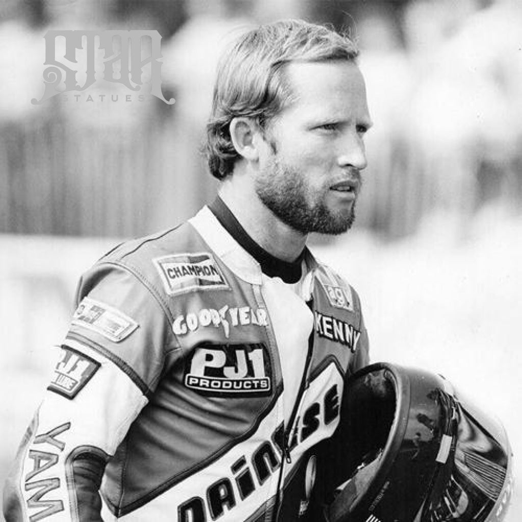 Kenny Roberts Bronze Statue - Star Statues