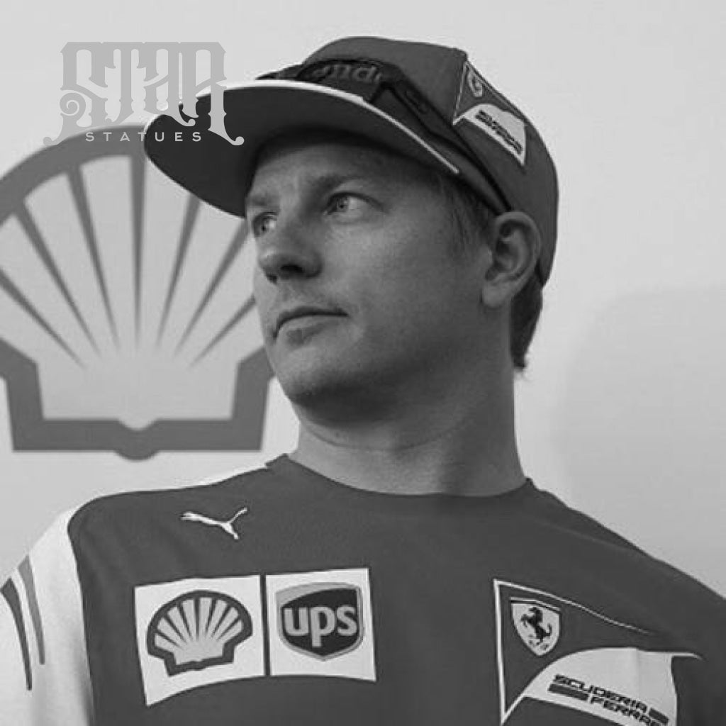Kimi Räikkönen Bronze Statue - Star Statues