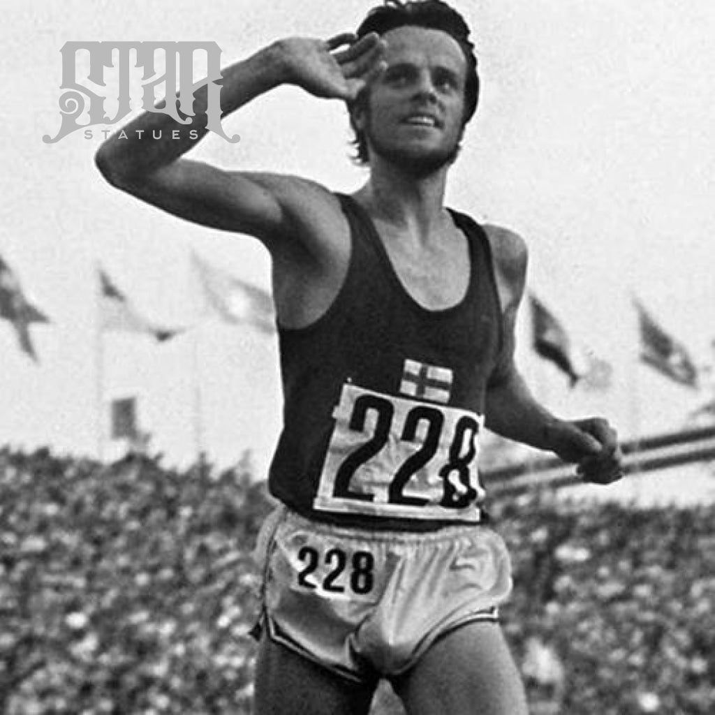 Lasse Viren Bronze Statue - Star Statues