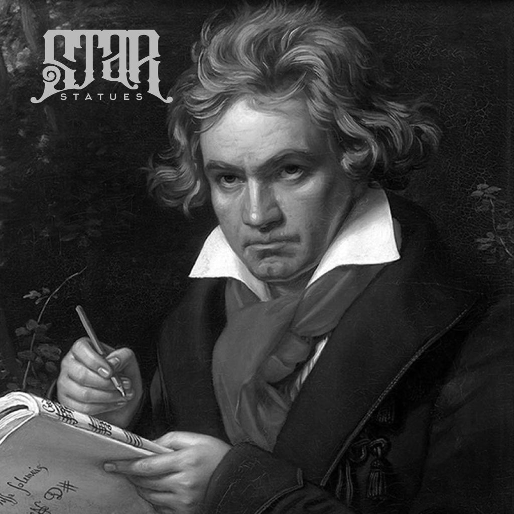 Ludwig van Beethoven Bronze Statue - Star Statues