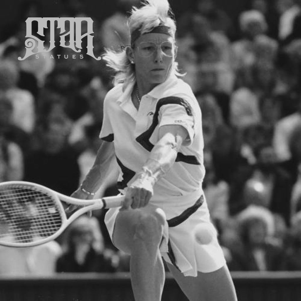 Martina Navratilova Bronze Statue - Star Statues