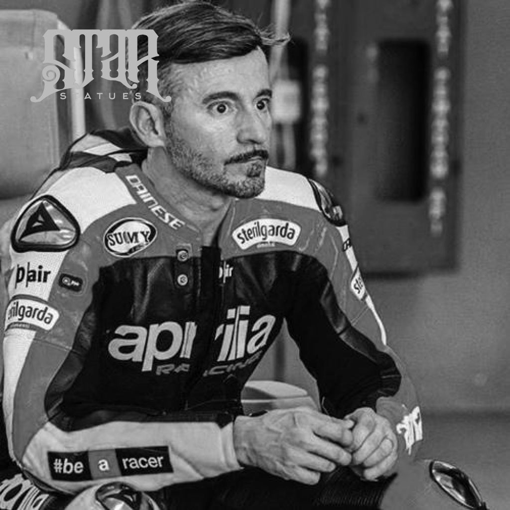 Max Biaggi Bronze Statue - Star Statues