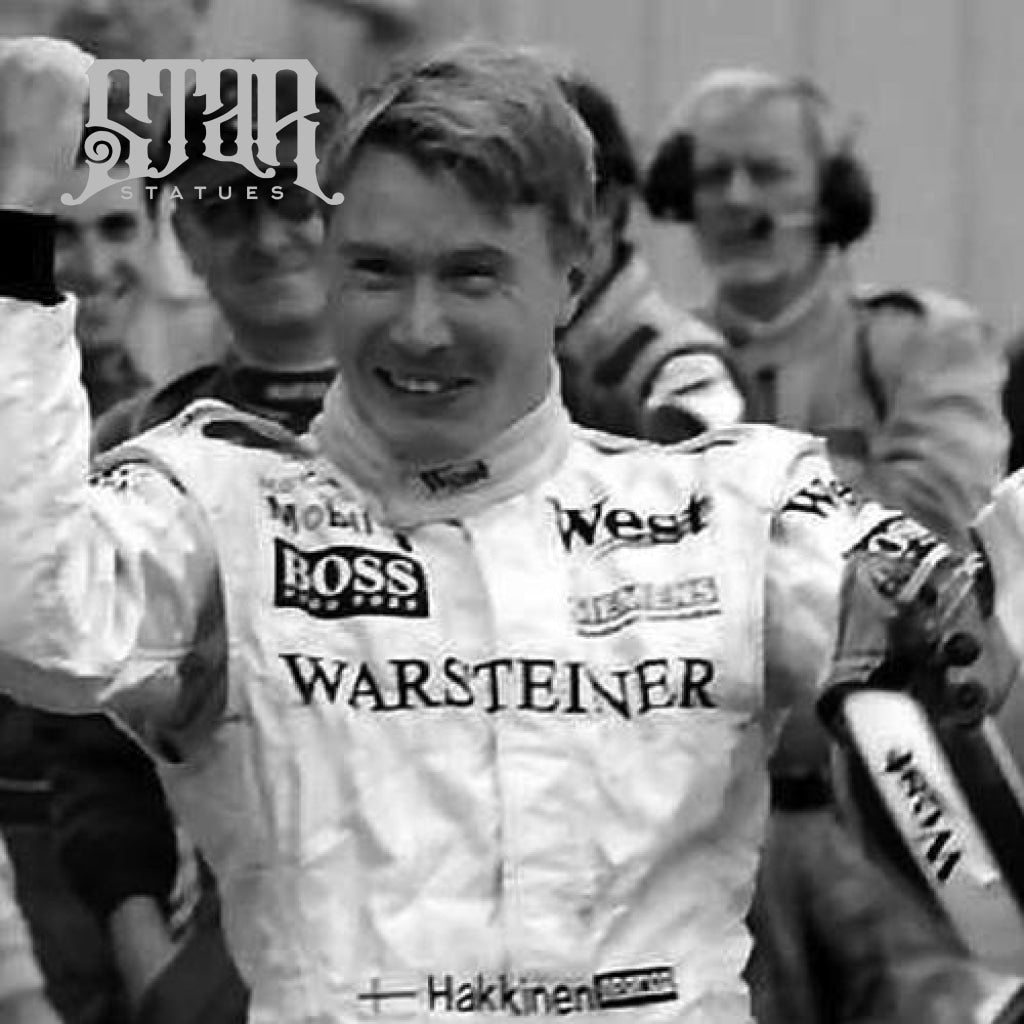 Mika Häkkinen Bronze Statue - Star Statues