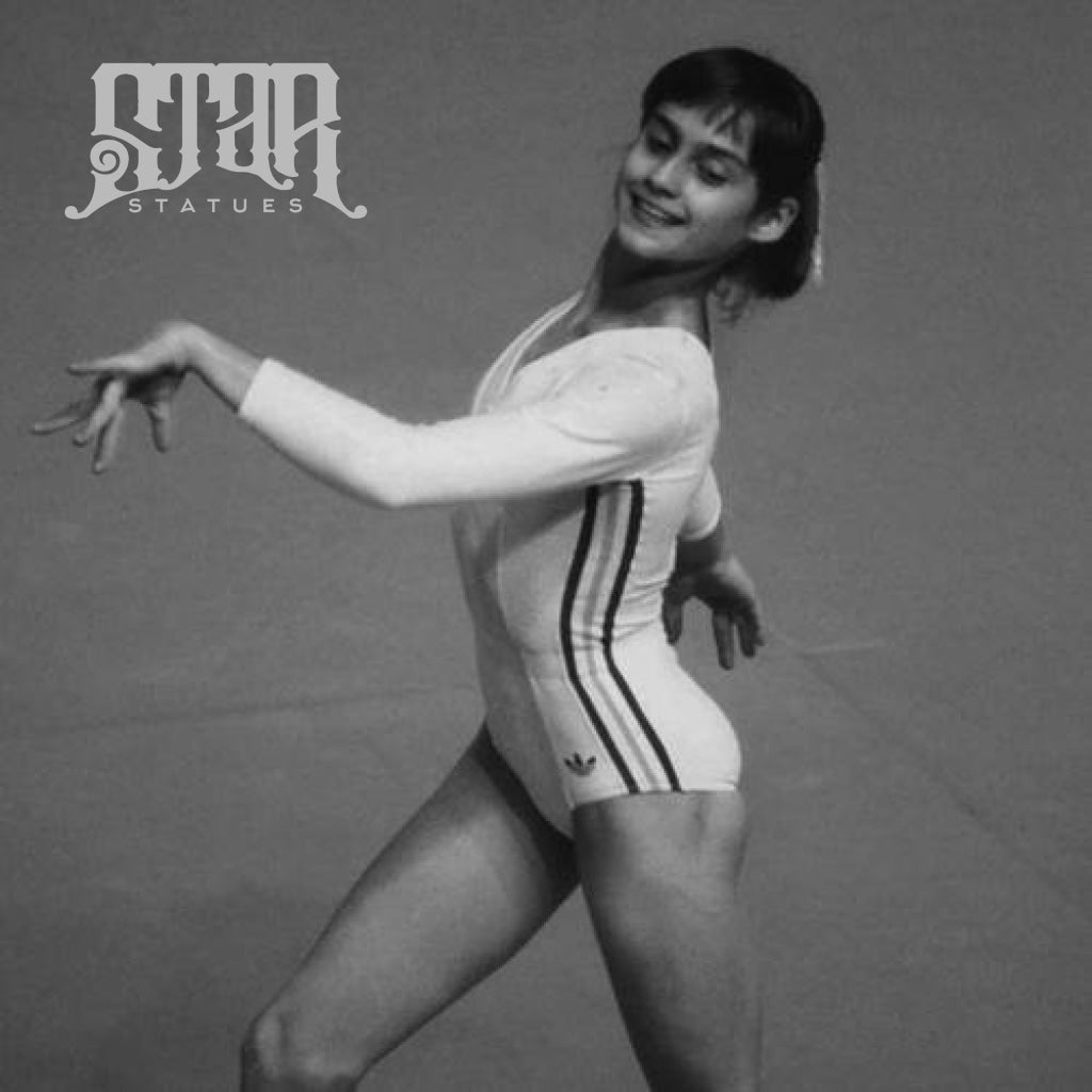Nadia Comaneci Bronze Statue - Star Statues