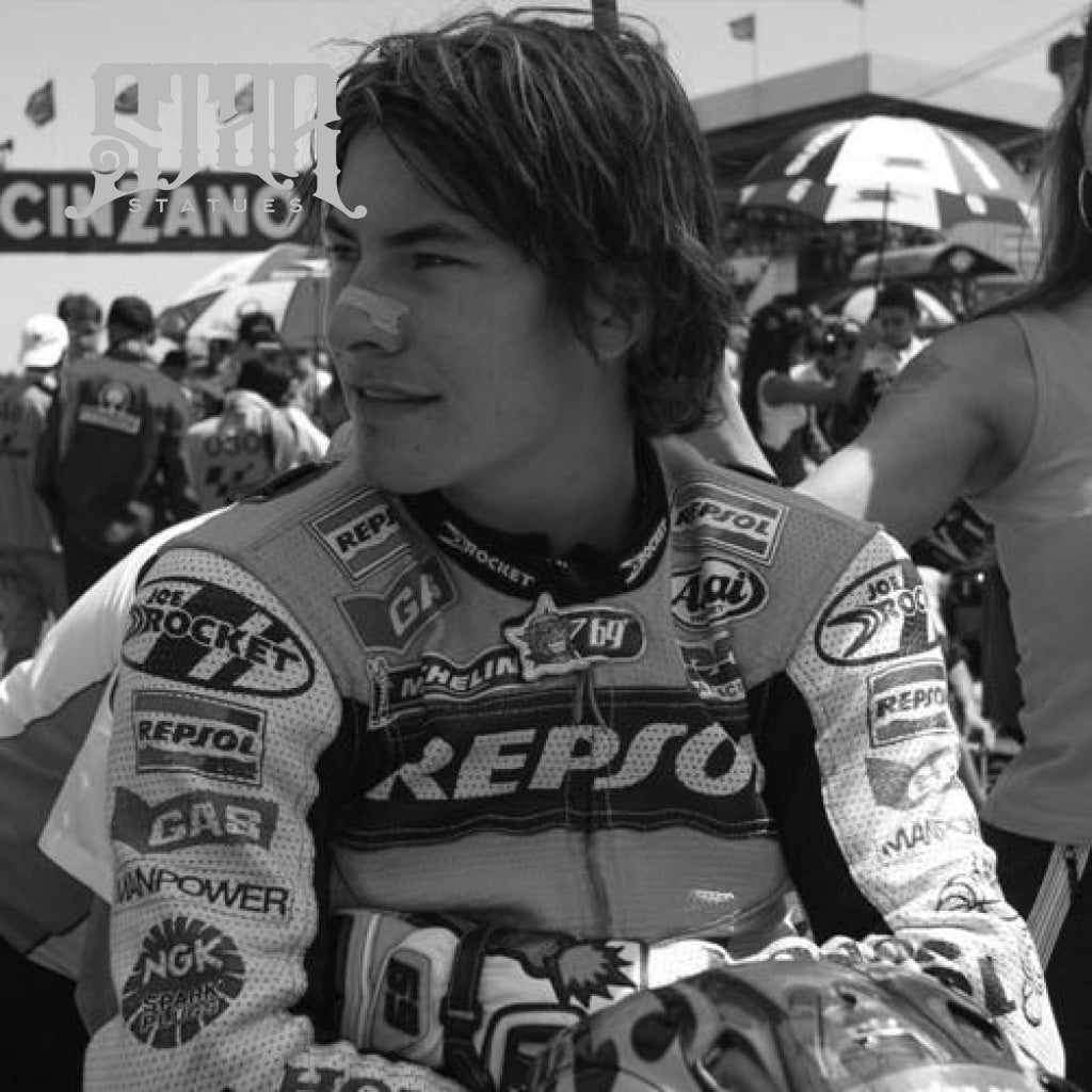 Nicky Hayden Bronze Statue - Star Statues