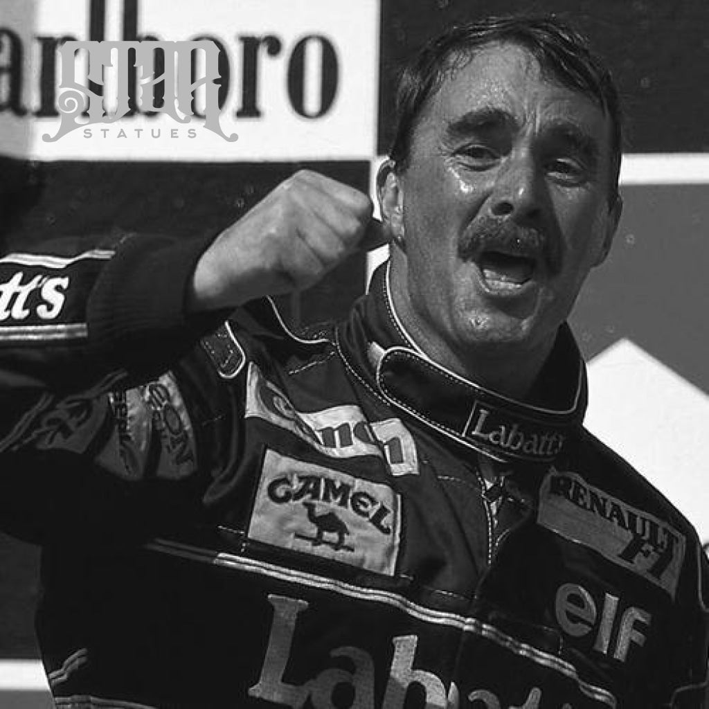 Nigel Mansell Bronze Statue - Star Statues