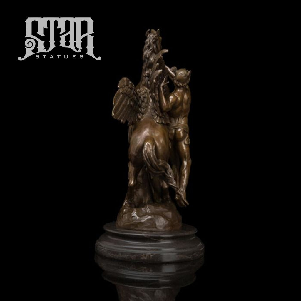 Perseus With The Head Of Medusa | Western Art Sculpture Bronze Statue