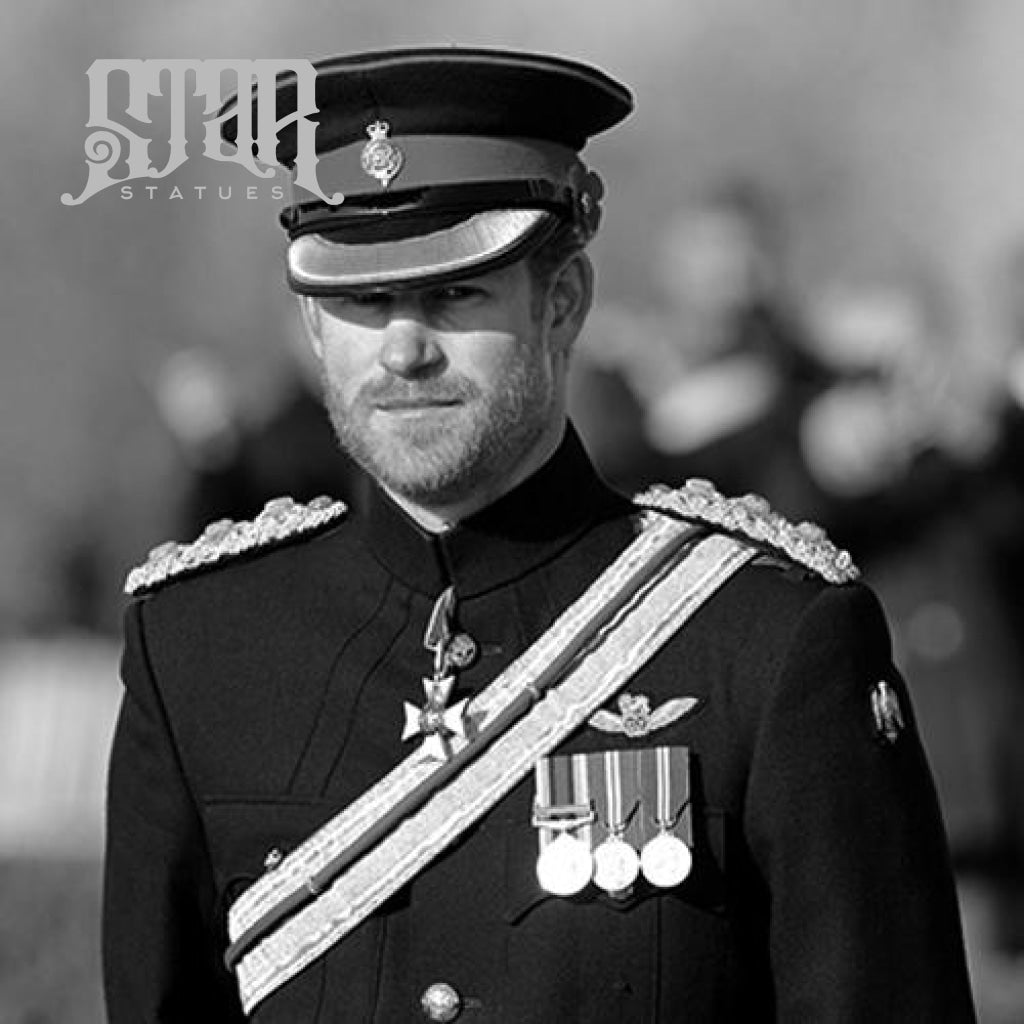 Prince Harry Duke Of Sussex | Royalty Bronze Statue