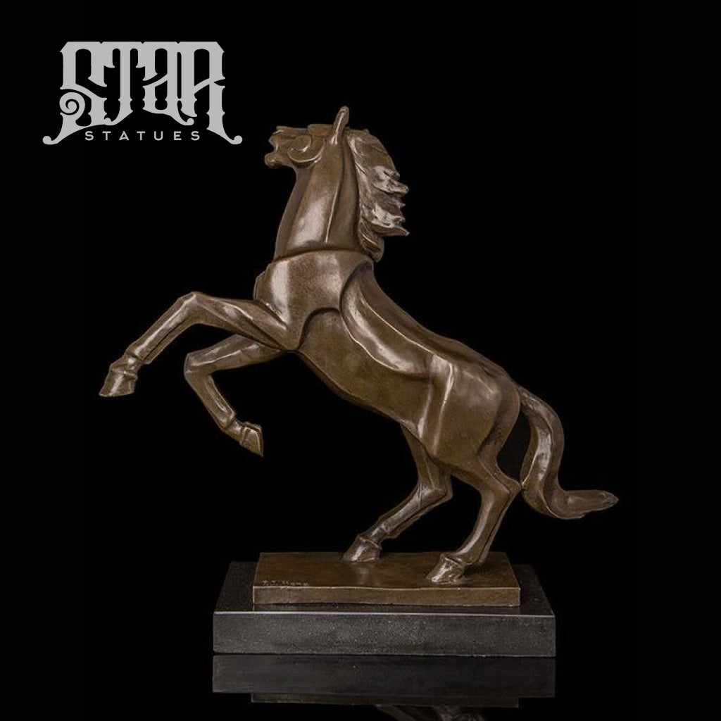 Rearing Horse | Abstract Sculpture | Bronze Statue - Star Statues
