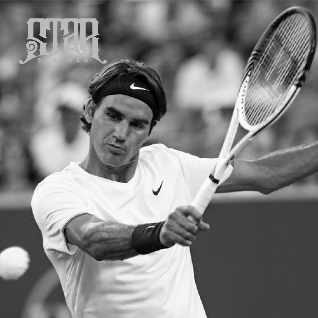 Roger Federer Bronze Statue - Star Statues