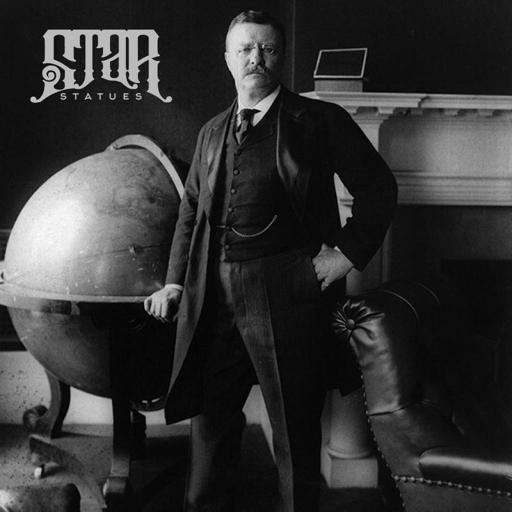 Theodore Roosevelt Bronze Statue - Star Statues