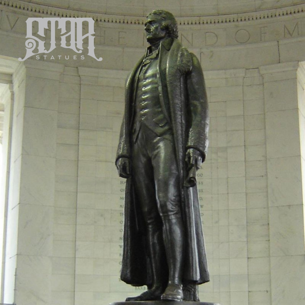 Thomas Jefferson Bronze Statue - Star Statues