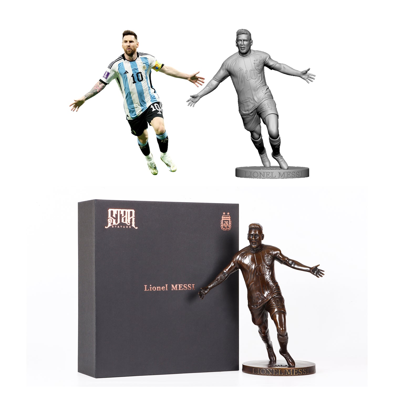 life size bronze or resin statues