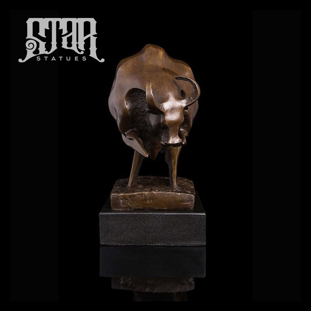 Abstract Bull | Animal and Wildlife Sculpture | Bronze Statue - Star Statues