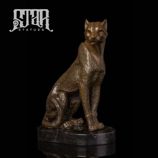 Abstract Cheetah | Animal and Wildlife Sculpture | Bronze Statue - Star Statues