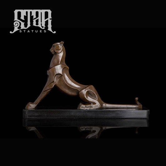 Abstract Cheetah | Animal and Wildlife Sculpture | Bronze Statue - Star Statues