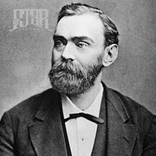 Alfred Nobel Bronze Statue - Star Statues