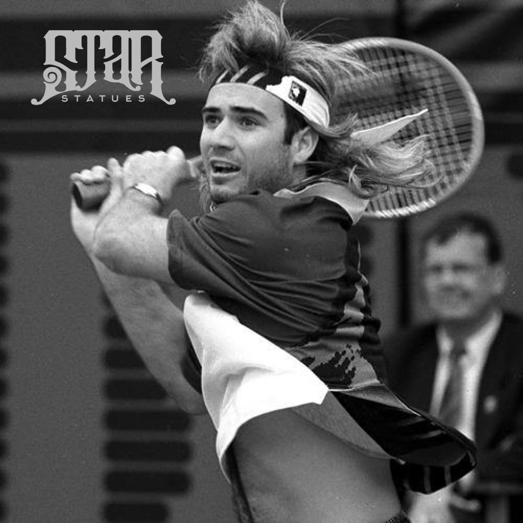 Andre Agassi Bronze Statue - Star Statues