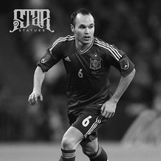 Andrés Iniesta Bronze Statue - Star Statues