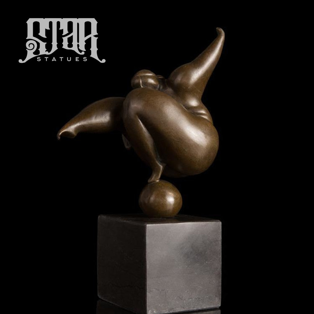 Balancing on Ball | Abstract Sculpture | Bronze Statue - Star Statues