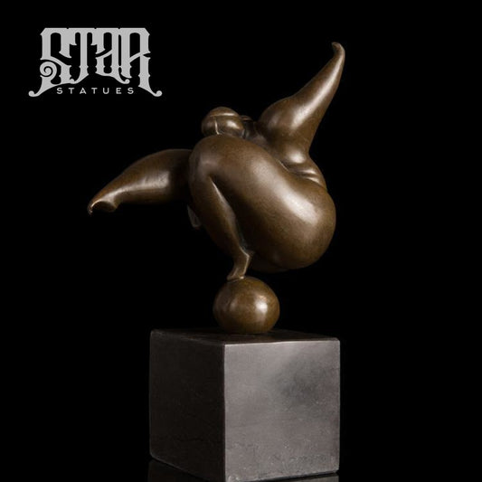 Botero Abstract Fernando Botero Bronze Statues – Star Statues