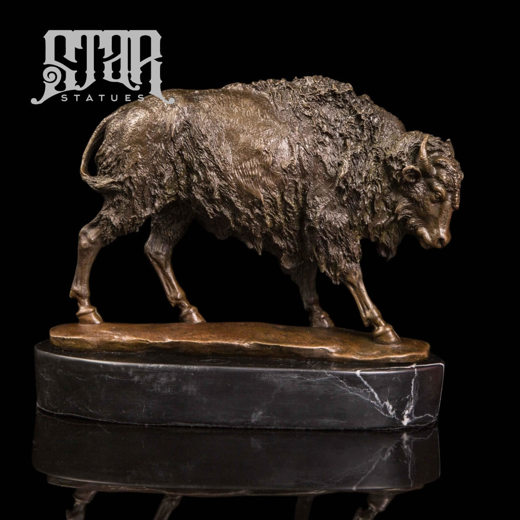 Buffalo | Animal and Wildlife Sculpture | Bronze Statue - Star Statues