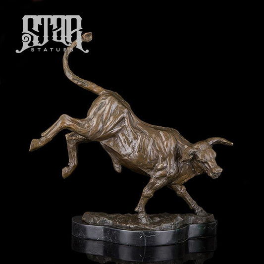 Bull | Animal and Wildlife Sculpture | Bronze Statue - Star Statues