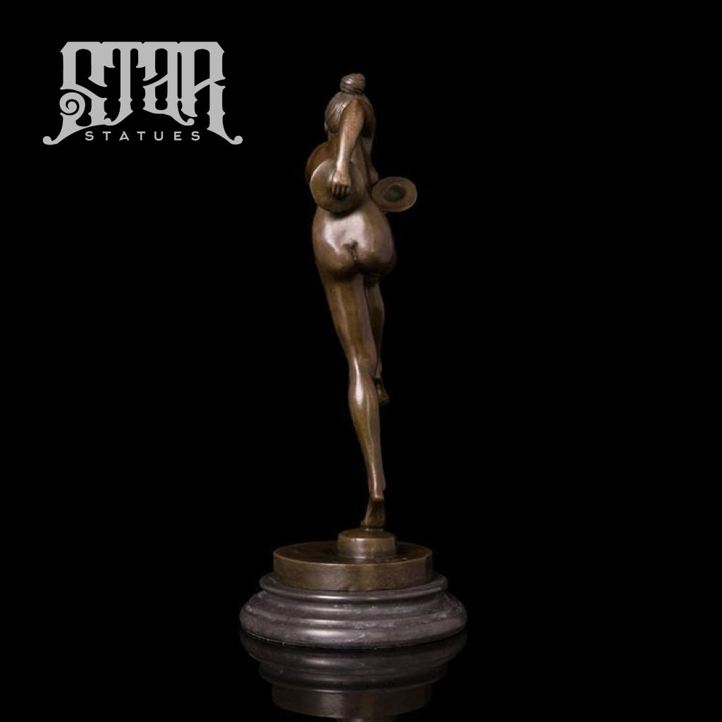 Dancing Girl | Western Art Sculpture | Bronze Statue - Star Statues
