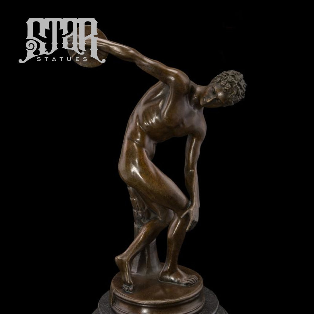 Discus Throw Sculpture | Western Art Bronze Statue