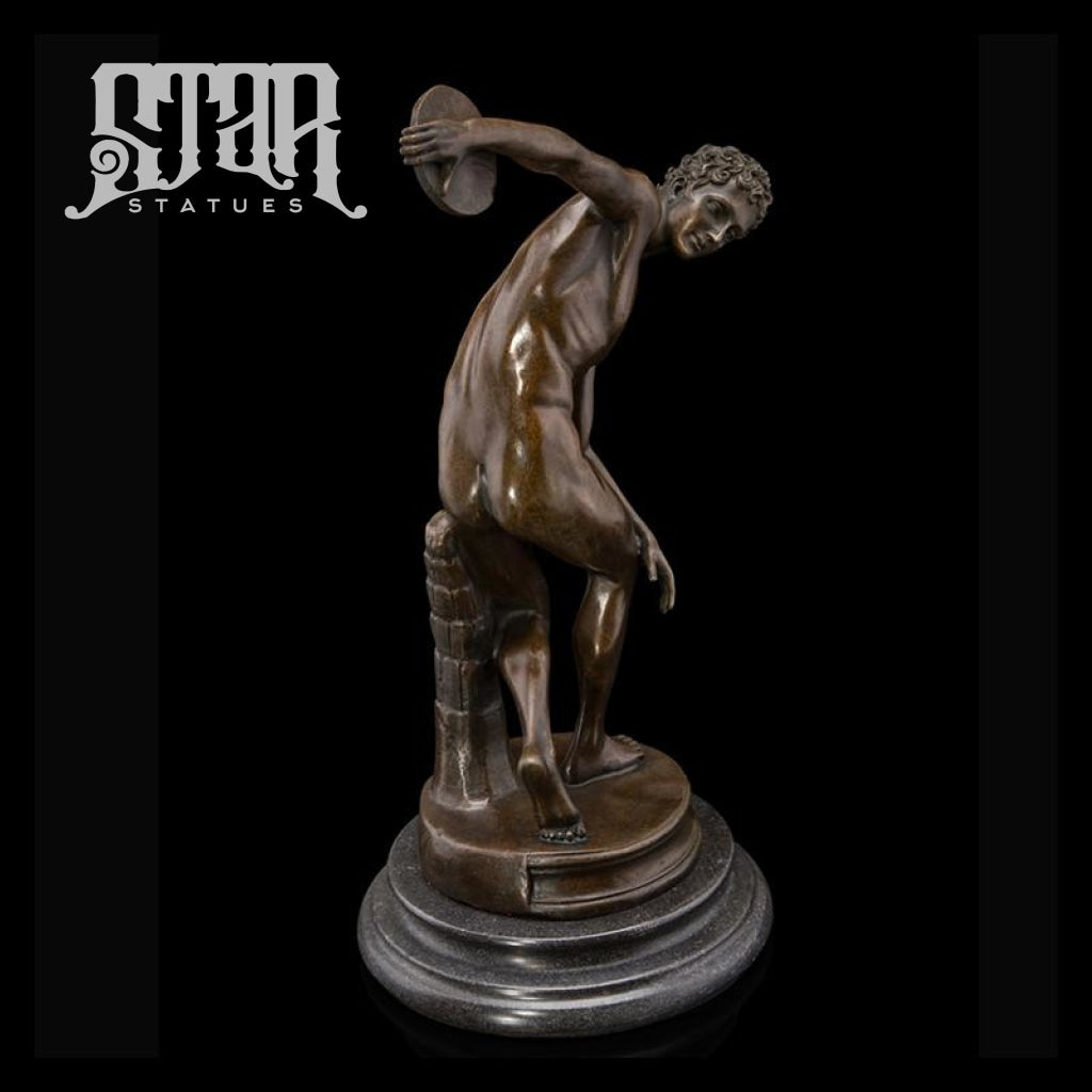Discus Throw Sculpture | Western Art Bronze Statue